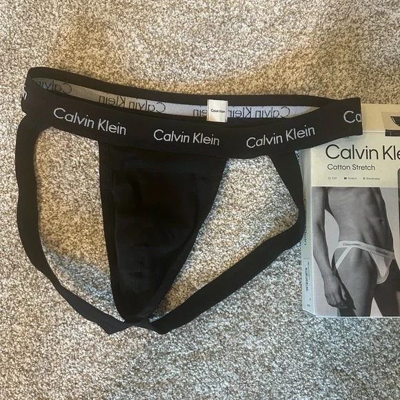 BRAND NEW!! Calvin Klein Men's Black Jock - Picture 2 of 3